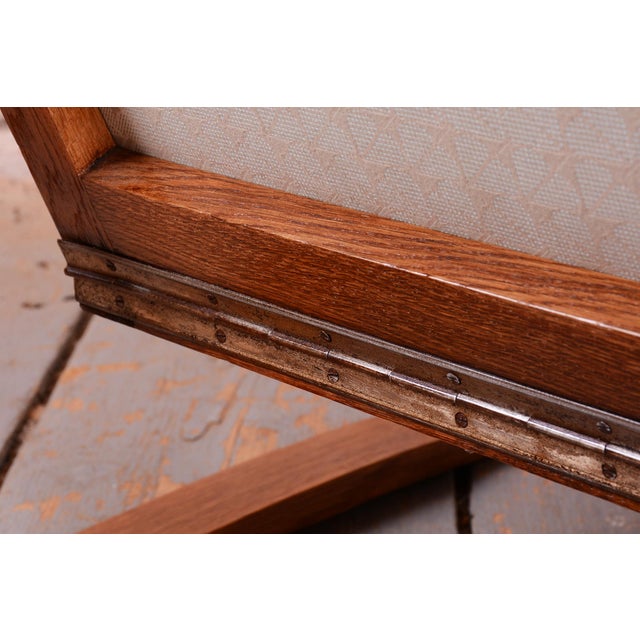 Art Deco Adjustable Armchair by J. Halabala for Up Závody, Czech, 1930s For Sale - Image 9 of 18