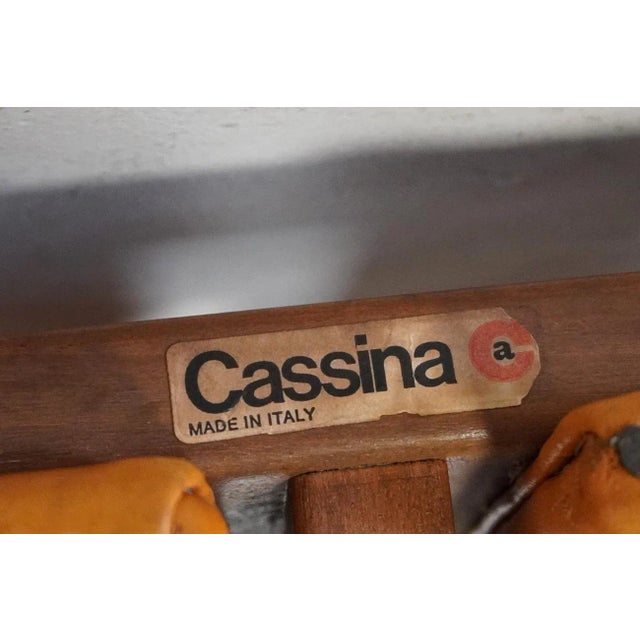 Set of Model 925 Easy Chairs by Afra & Tobia Scarpa for Cassina, 1970s For Sale - Image 12 of 13