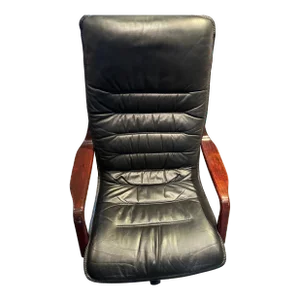 Danish Modern High Back Executive Chair