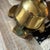 Rare Vintage Brass Church Cross Bell. Bell works... 5.5 widest 6 3/4" tall. I don't know much about it... sorry Communion...