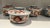 Antique Colored-Imari Rice/Soup Bowls With Lids - Rare Collection of Set of 12 For Sale - Image 10 of 18