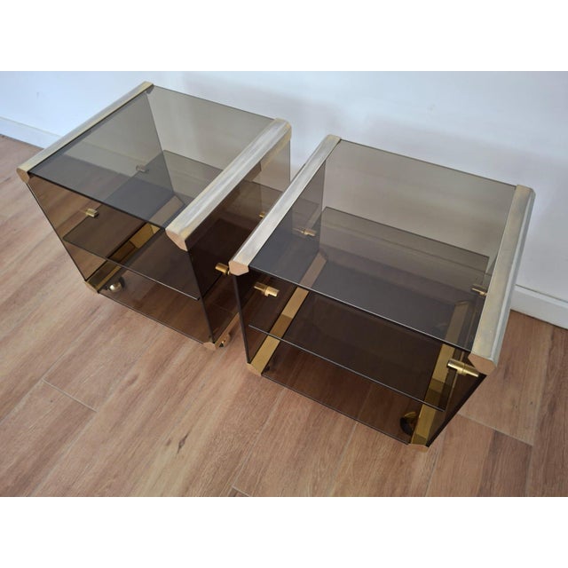 Italian Coffee Tables, 1970s, Set of 2 For Sale - Image 9 of 18