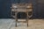 Antique American Quartersawn Oak & Wicker Kidney Writing Desk Dressing Table For Sale - Image 15 of 16
