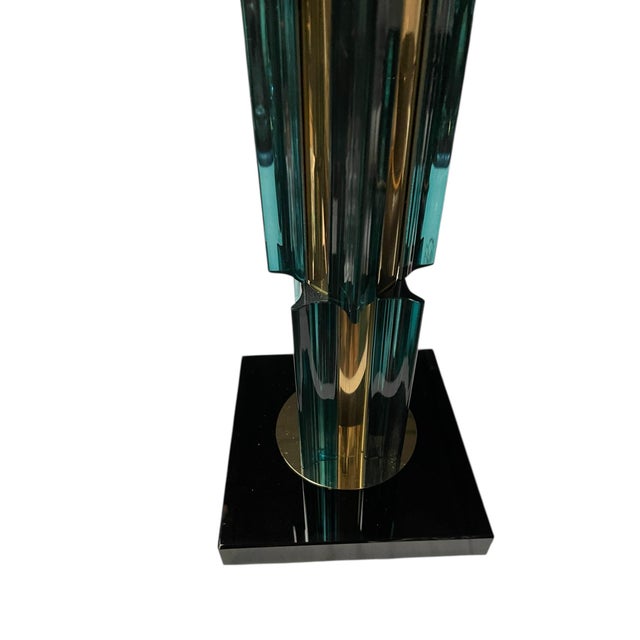 Murano Lamps by Gino Cenedese, 1980, Set of 2 For Sale - Image 6 of 9