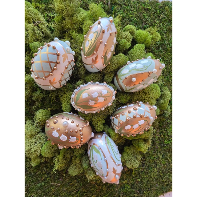 Victoria Magazine Hand-Painted Easter Egg "Style F" For Sale In Birmingham - Image 6 of 6