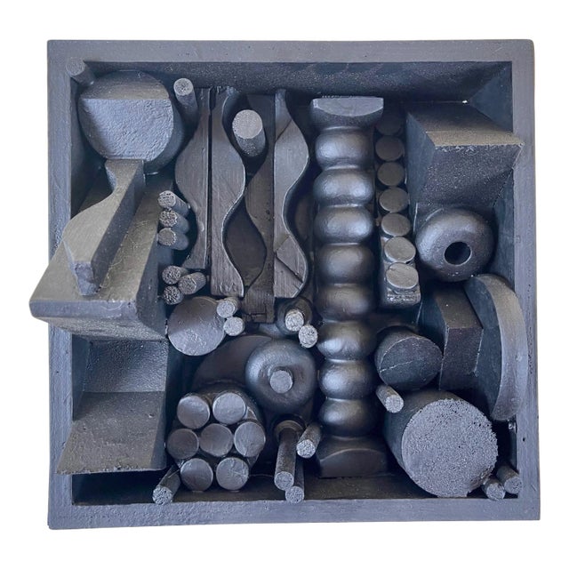 Contemporary Assemblage Sculpture After Louise Nevelson For Sale