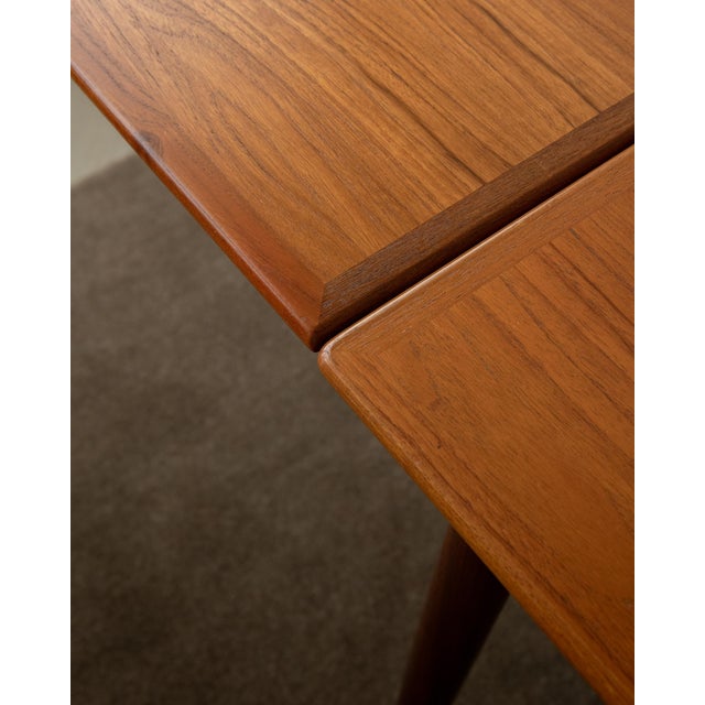 Danish Modern Teak Extendable Dining Table from Ansager Møbler, 1960s For Sale - Image 12 of 18