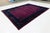 Antique Chinese Art Deco Rug Vibrant Plum & Navy Wool 9x12 For Sale - Image 11 of 11