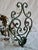 1920 French Iron Crystal Sconces - a Pair For Sale - Image 6 of 8
