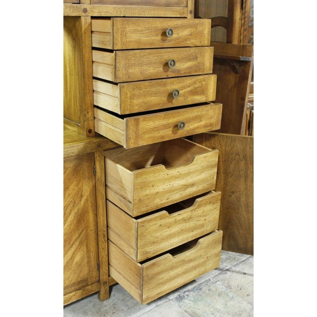 Transitional Late 20th Century Bernhardt 'Hibriten' Asymmetrical China Cabinet For Sale - Image 3 of 8