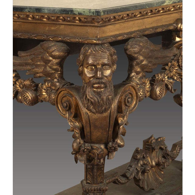 1900 - 1909 18th Century Italian Console Table For Sale - Image 5 of 13