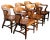 Set of Six Vintage Bank of England Jury Chairs C. 1910/40's For Sale - Image 12 of 18