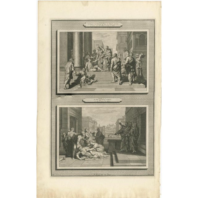 Life of christ and the apostles – six gospel scenes, pieter mortier engravings c.1700 this impressive set of three large...