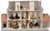 This large furnished dollhouse is a vintage piece with a multicolor French Provincial style. The kit was bought in the...
