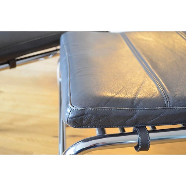 Set of Genni Lounge Chair & Ottoman by Gabriele Mucchi for Zanotta, 1980s For Sale - Image 10 of 12