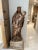 Wood Antique Madonna and Child Carved Sculpture For Sale - Image 7 of 9