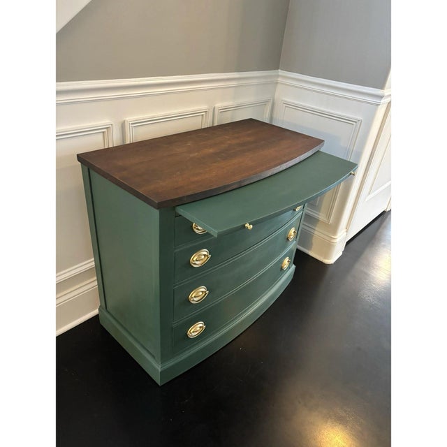 Vintage Hepplewhite Server/Chest of Drawers For Sale - Image 9 of 11