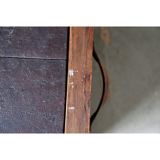 Large Chest in Weathered Wood, 1890s For Sale - Image 16 of 18