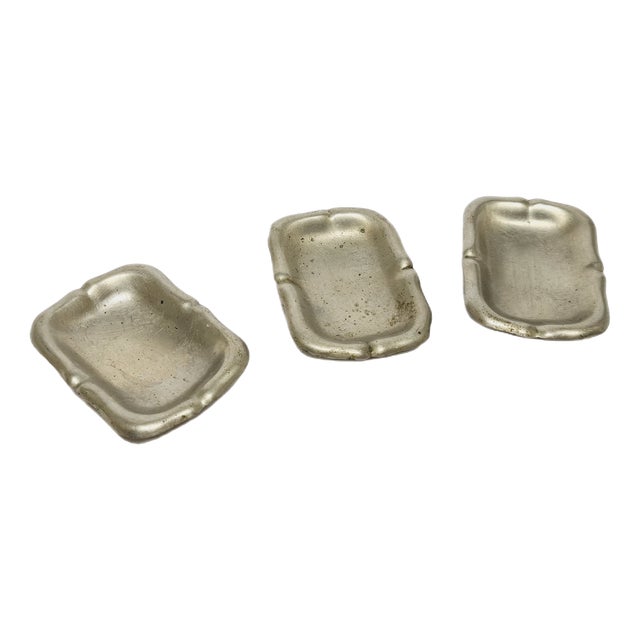 20th Century Art Nóuveau Fish Bones Pads, Poland, 1890s, Set of 3 For Sale