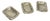20th Century Art Nóuveau Fish Bones Pads, Poland, 1890s, Set of 3 For Sale