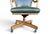 Vintage McGuire Louis XVI Swivel-Tilt Desk Chair in Green Leather For Sale In Los Angeles - Image 6 of 18