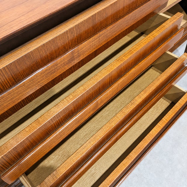 Vintage Teak Paola Sideboard by Oswald Vermaercke for V-Form, 1960s For Sale - Image 6 of 10