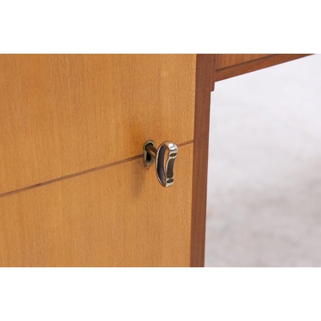 Vintage Desk with 4 Drawers and 2 Doors For Sale - Image 13 of 18