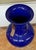 2020s Martino Interiors Chinese Porcelain Vase, Cobalt Blue For Sale - Image 5 of 12