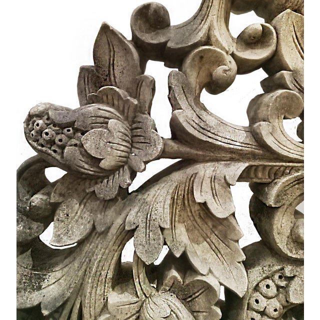 Early 20th Hand-Carved Sandstone Dragon Sculpture For Sale - Image 12 of 12