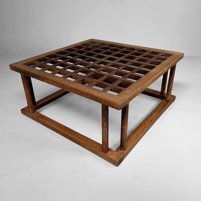 Early Shōwa Traditional Wooden Kotatsu Table, Japan, 1930s For Sale - Image 14 of 15