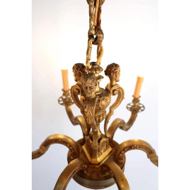 Bronze Chandelier Mazarin For Sale - Image 4 of 9