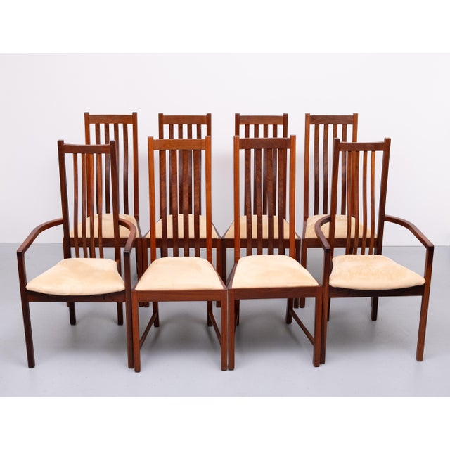 Thomas Moser Teak Dining Chairs in the style of Thomas Moser, 1999, Set of 8 For Sale - Image 4 of 18