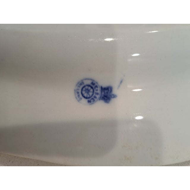 19th Century Porcelain Platter For Sale - Image 11 of 14