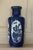 Antique Early 18th Century Chinese Powder Blue Kangxi Period Porcelain Rouleau Vase Circa 1700 For Sale - Image 16 of 18