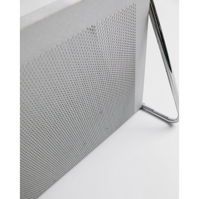 Space Age Chrome-Plated Metal Magazine Rack from Mascagni, Italy, 1970s For Sale - Image 9 of 11