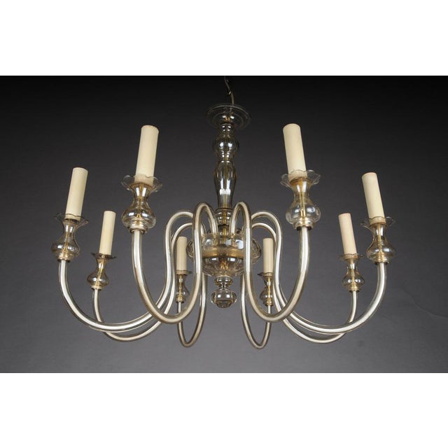 20th Century Italian Glazed Chandelier For Sale - Image 13 of 18