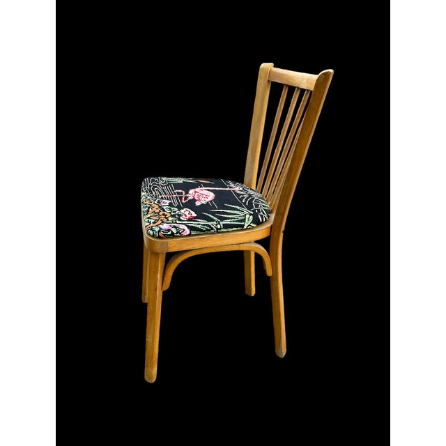 Mid-Century Modern Vintage Chair in Beech from Baumann, 1950s For Sale - Image 3 of 10