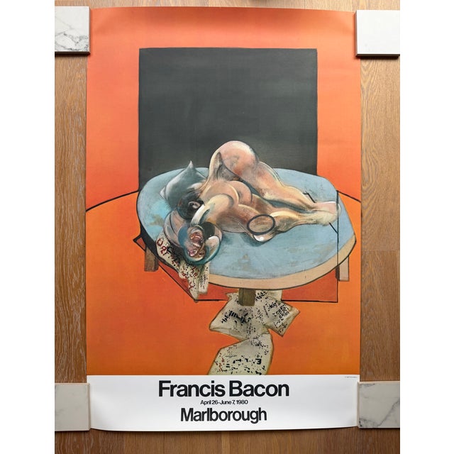 Elevate your space with this exhibition poster featuring British artist Francis Bacon, one of the most influential...