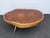 Brown Rustic Natural Live Edge Wood Tree Slice Side Large Coffee Table 6891 For Sale - Image 8 of 18