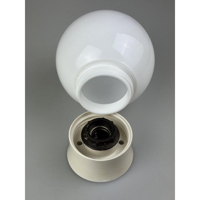 Bauhaus Wall Light in Plastic & Glass, 1960s For Sale - Image 6 of 16