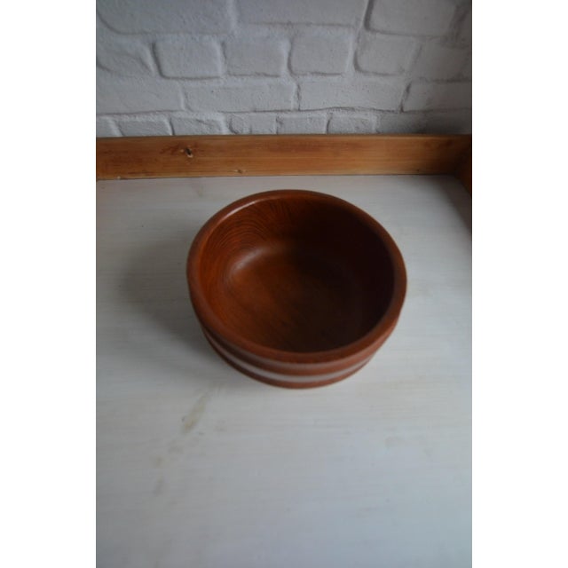 Teak Bowl, Denmark, 1960s For Sale - Image 4 of 8