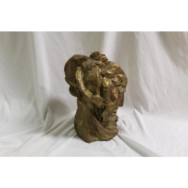 Cubist Sculpture of Head of Fernand After Picasso Chairish