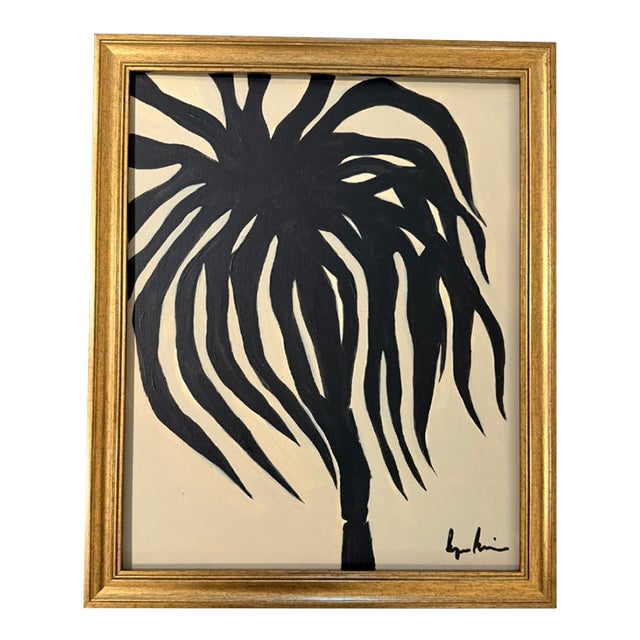Contemporary Abstract Palm Tree by Bryan Boomershine Framed For Sale