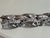 1920s Art Deco 935 Silver Panel Bracelet With Marquise Style Glass Stones For Sale - Image 10 of 13