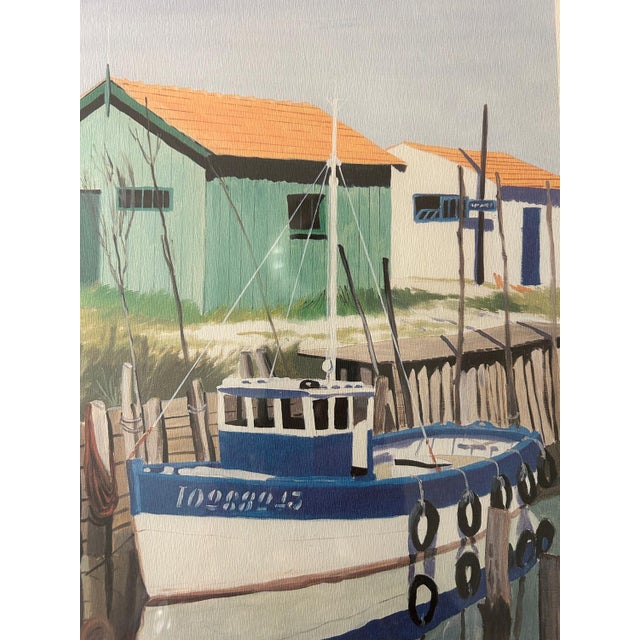 H. Deuil, Coastal Scenes, 2000s, Lithographs, Set of 2 For Sale - Image 13 of 15