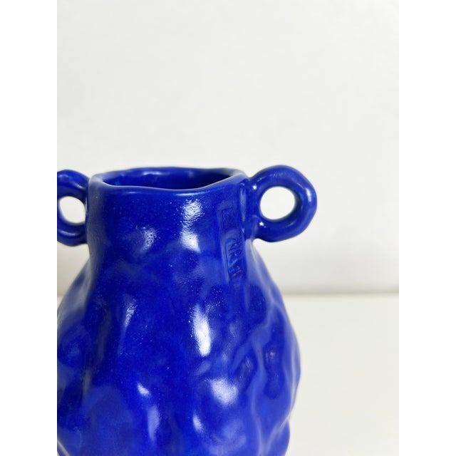 Early 21st Century Every Day Blue Collection Little Vase 03 by Anna Demidova For Sale - Image 5 of 7