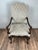 Gray Antique French Régence Style Carved Mahogany Armchair, Circa Early 19th Century For Sale - Image 8 of 9