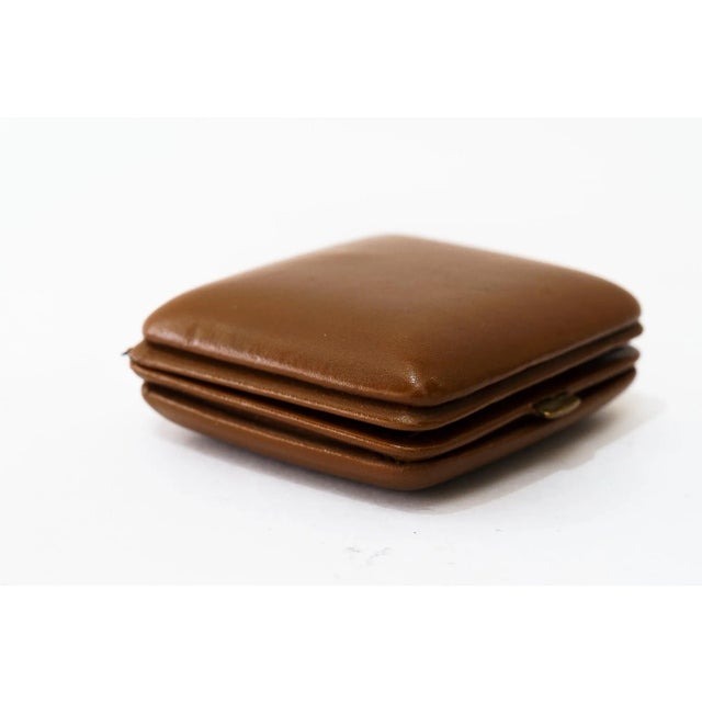 Travel Leather Alarm Clock from Junghans, 1960s For Sale - Image 4 of 8