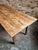 Antique French Country Dining Table with Oak Base & Pine Top, 1900s For Sale - Image 10 of 17
