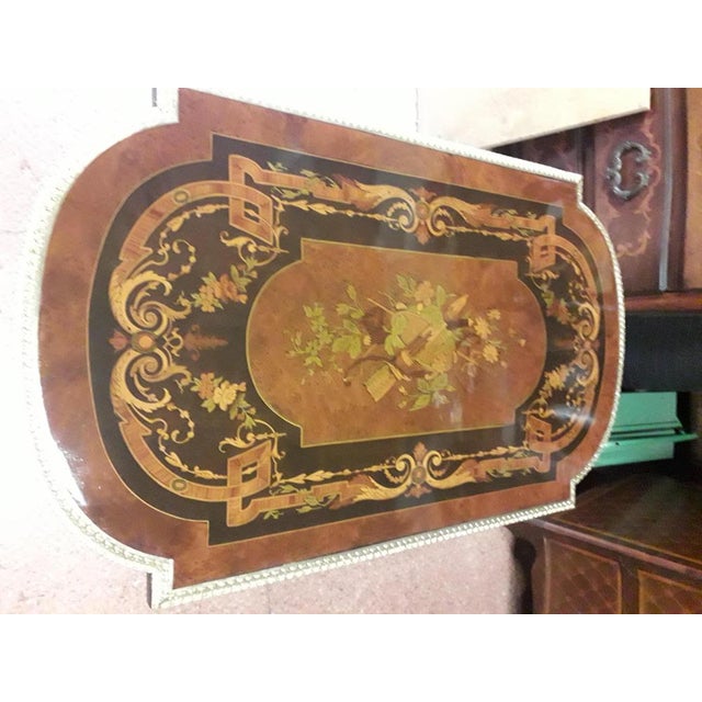 Wonderful Napoleon III table (construction period 1860 /1870) all original, restored impeccablely, using the same type of...